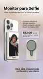 📱✨ Monitor para Selfies – Graba con la Cámara Trasera como un PRO